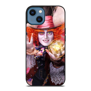 MAD HATTER ALICE IN WONDERLAND MOVIES 2 iPhone 14 Case Cover