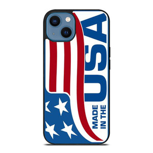 MADE IN USA LOGO iPhone 14 Case Cover