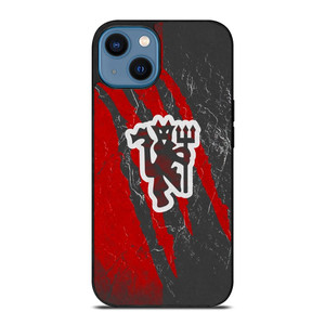 MANCHESTER UNITED RED DEVILS iPhone 14 Case Cover MANCHESTER UNITED RED DEVILS iPhone 14 Case Cover