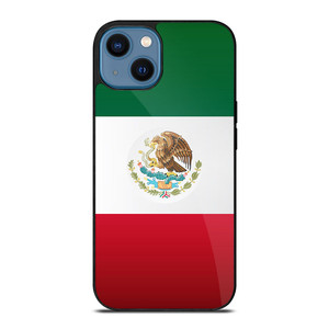 MEXICO FLAG ICON iPhone 14 Case Cover MEXICO FLAG ICON iPhone 14 Case Cover