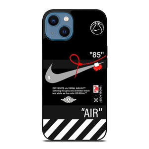 NIKE AIR JORDAN OFF WHITE STRIPES iPhone 14 Case Cover NIKE AIR JORDAN OFF WHITE STRIPES iPhone 14 Case Cover