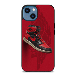 NIKE AIR JORDAN SHOES LOGO iPhone 14 Case Cover NIKE AIR JORDAN SHOES LOGO iPhone 14 Case Cover