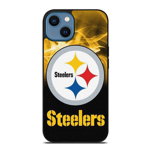 PITTSBURGH STEELERS NFL FIRE iPhone 14 Case Cover PITTSBURGH STEELERS NFL FIRE iPhone 14 Case Cover