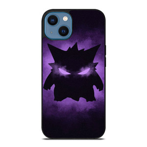 POKEMON GENGAR SILHOUETTE iPhone 14 Case Cover POKEMON GENGAR SILHOUETTE iPhone 14 Case Cover
