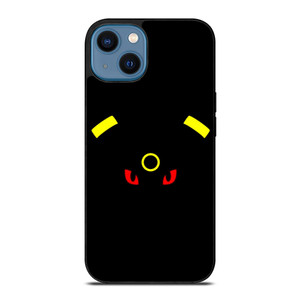 POKEMON UMBREON FLAT ICON iPhone 14 Case Cover POKEMON UMBREON FLAT ICON iPhone 14 Case Cover