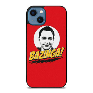 SHELDON COOPER BAZINGA BIG BANG THEORY iPhone 14 Case Cover