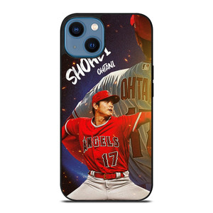 SHOHEI OHTANI LOS ANGELES ANGELS BASEBALL iPhone 14 Case Cover SHOHEI OHTANI LOS ANGELES ANGELS BASEBALL iPhone 14 Case Cover