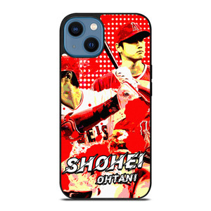 SHOHEI OHTANI LOS ANGELES ANGELS iPhone 14 Case Cover SHOHEI OHTANI LOS ANGELES ANGELS iPhone 14 Case Cover