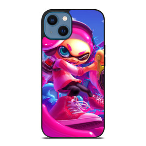 SPLATOON PINK iPhone 14 Case Cover SPLATOON PINK iPhone 14 Case Cover