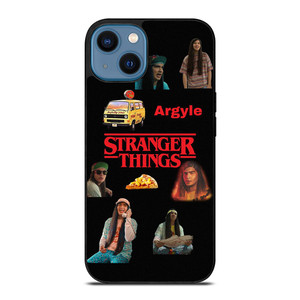 STRANGER THINGS 4 ARGYLE iPhone 14 Case Cover STRANGER THINGS 4 ARGYLE iPhone 14 Case Cover