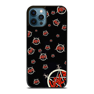 SLAYER ROCK BAND PATTERN iPhone 12 Pro Max Case Cover