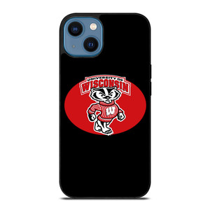 UNIVERSITY OF WISCONSIN ICON iPhone 14 Case Cover UNIVERSITY OF WISCONSIN ICON iPhone 14 Case Cover