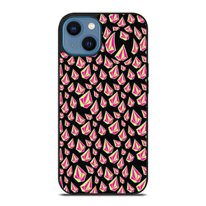 VOLCOM LOGO PATTERN iPhone 14 Case Cover VOLCOM LOGO PATTERN iPhone 14 Case Cover