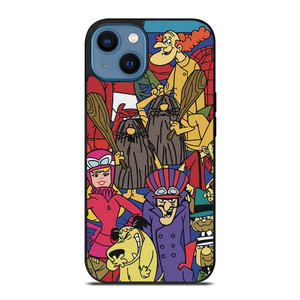 WACKY RACES ANIMATION iPhone 14 Case Cover WACKY RACES ANIMATION iPhone 14 Case Cover