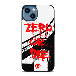 ZERO SKATEBOARDS SLOGAN iPhone 14 Case Cover ZERO SKATEBOARDS SLOGAN iPhone 14 Case Cover
