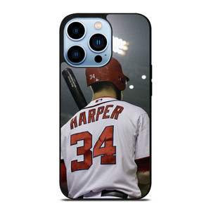 BRYCE HARPER PHILADELPHIE PHILLIES iPhone 13 Pro Max Case Cover