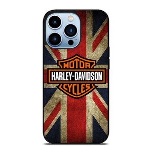 HARLEY DAVIDSON BRITISH UNION JACK iPhone 13 Pro Max Case Cover HARLEY DAVIDSON BRITISH UNION JACK iPhone 13 Pro Max Case Cover