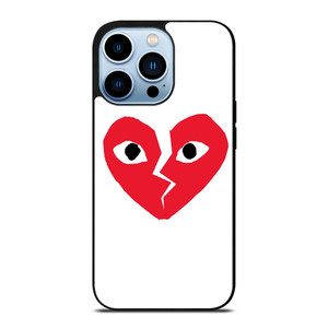 HEART BREAK COMME DES GARCONS iPhone 13 Pro Max Case Cover