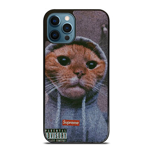 SUPREME CUTE CAT 2 iPhone 12 Pro Max Case Cover
