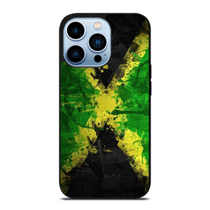 JAMAICAN FLAG SPLASH iPhone 13 Pro Max Case Cover