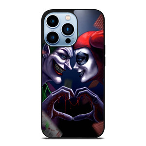 JOKER LOVE HARLEY QUINN ART iPhone 13 Pro Max Case Cover