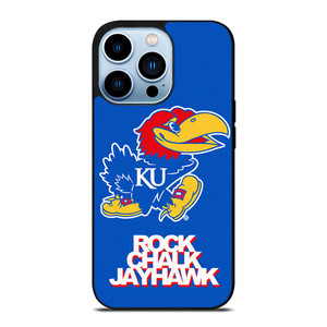 KANSAS JAYHAWKS ROCK CHALK iPhone 13 Pro Max Case Cover