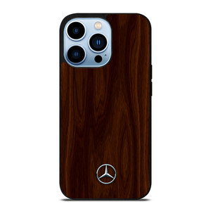 MERCEDES BENZ WOOD BROWN iPhone 13 Pro Max Case Cover