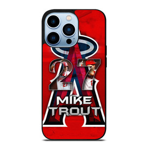 MIKE TROUT LOS ANGELES ANGELS iPhone 13 Pro Max Case Cover