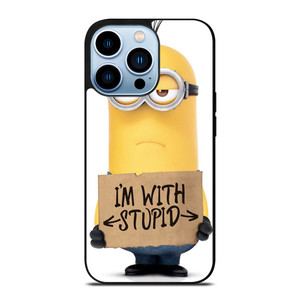 MINIONS CARTOON FUNNY iPhone 13 Pro Max Case Cover