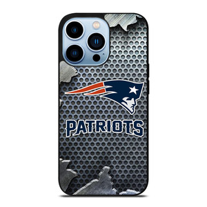 NEW ENGLAND PATRIOTS BROKEN METAL iPhone 13 Pro Max Case Cover NEW ENGLAND PATRIOTS BROKEN METAL iPhone 13 Pro Max Case Cover