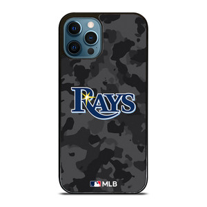 TAMPA BAY RAYS BASEBALL BLACK CAMO iPhone 12 Pro Max Case Cover