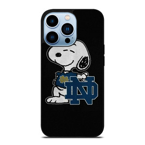SNOOPY NOTRE DAME FIGHTING IRISH iPhone 13 Pro Max Case Cover