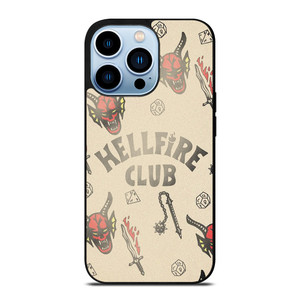 STRANGER THINGS 4 HELLFIRE CLUB iPhone 13 Pro Max Case Cover