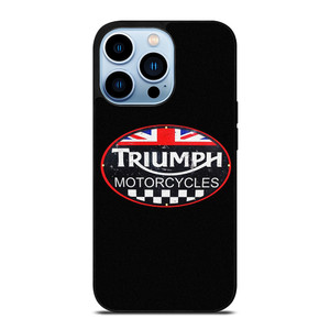 TRIUMPH MOTORCYCLES BADGE iPhone 13 Pro Max Case Cover