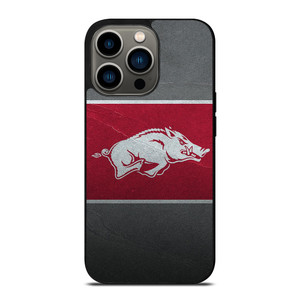 ARKANSAS RAZORBACKS FOOTBALL LOGO iPhone 13 Pro Case Cover