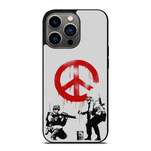 BANKSY ART PEACE iPhone 13 Pro Case Cover BANKSY ART PEACE iPhone 13 Pro Case Cover