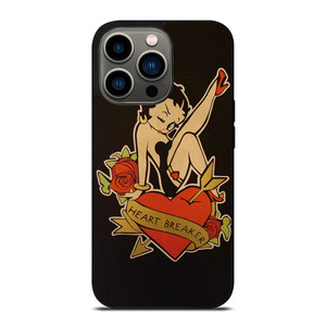 BETTY BOOP HEART BREAKER iPhone 13 Pro Case Cover BETTY BOOP HEART BREAKER iPhone 13 Pro Case Cover