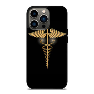 CADUCEUS MEDICAL SYMBOL iPhone 13 Pro Case Cover