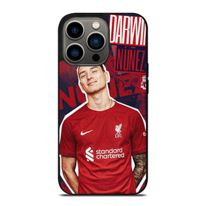 DARWIN NUNEZ LIVERPOOL FC iPhone 13 Pro Case Cover DARWIN NUNEZ LIVERPOOL FC iPhone 13 Pro Case Cover
