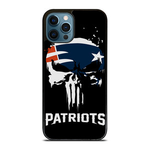 THE PUNISHER X NEW ENGLAND PATRIOTS NFL FOOTBALL iPhone 12 Pro Max Case Cover