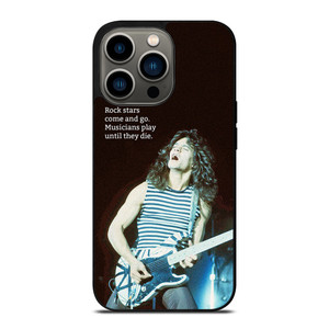 EDDIE VAN HALEN QUOTES 2 iPhone 13 Pro Case Cover