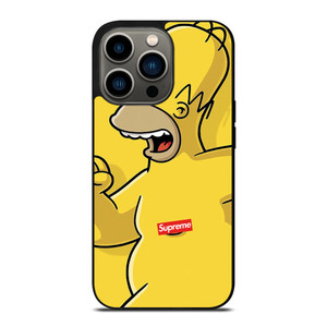 HOMER SIMPSONS CENSORED SUPREME iPhone 13 Pro Case Cover
