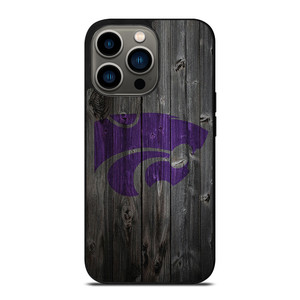 KANSAS CITY WILDCATS WOODEN LOGO iPhone 13 Pro Case Cover
