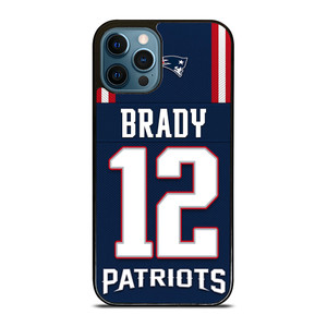 TOM BRADY NEW ENGLAND PATRIOTS NFL JERSEY iPhone 12 Pro Max Case Cover