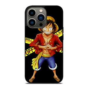 LUFFY OFF WHITE iPhone 13 Pro Case Cover LUFFY OFF WHITE iPhone 13 Pro Case Cover