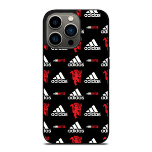 MANCHESTER UNITED ADIDAS PATTERN iPhone 13 Pro Case Cover MANCHESTER UNITED ADIDAS PATTERN iPhone 13 Pro Case Cover