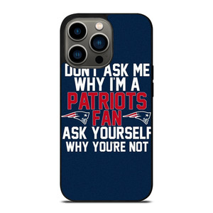 NEW ENGLAND PATRIOTS FANS iPhone 13 Pro Case Cover