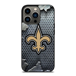 NEW ORLEANS SAINTS BROKEN METAL iPhone 13 Pro Case Cover NEW ORLEANS SAINTS BROKEN METAL iPhone 13 Pro Case Cover