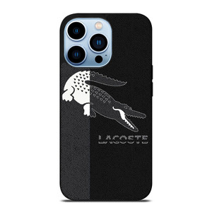 LACOSTE BLACK AND WHITE iPhone 13 Pro Max Case Cover LACOSTE BLACK AND WHITE iPhone 13 Pro Max Case Cover