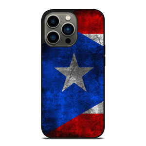 PUERTO RICO RUSTY FLAG iPhone 13 Pro Case Cover PUERTO RICO RUSTY FLAG iPhone 13 Pro Case Cover